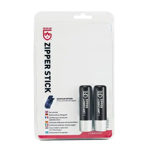 McNett Gear Aid Zipper Lubricant Stick 2pk