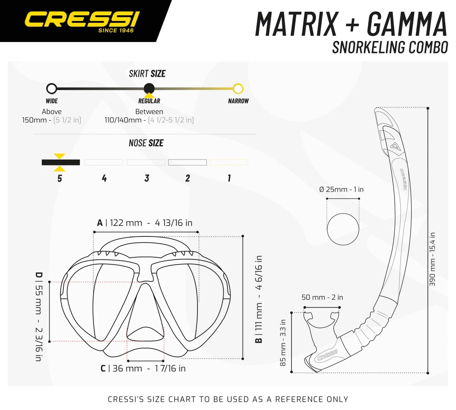 Cressi Matrix + Gamma Combo - Image 4