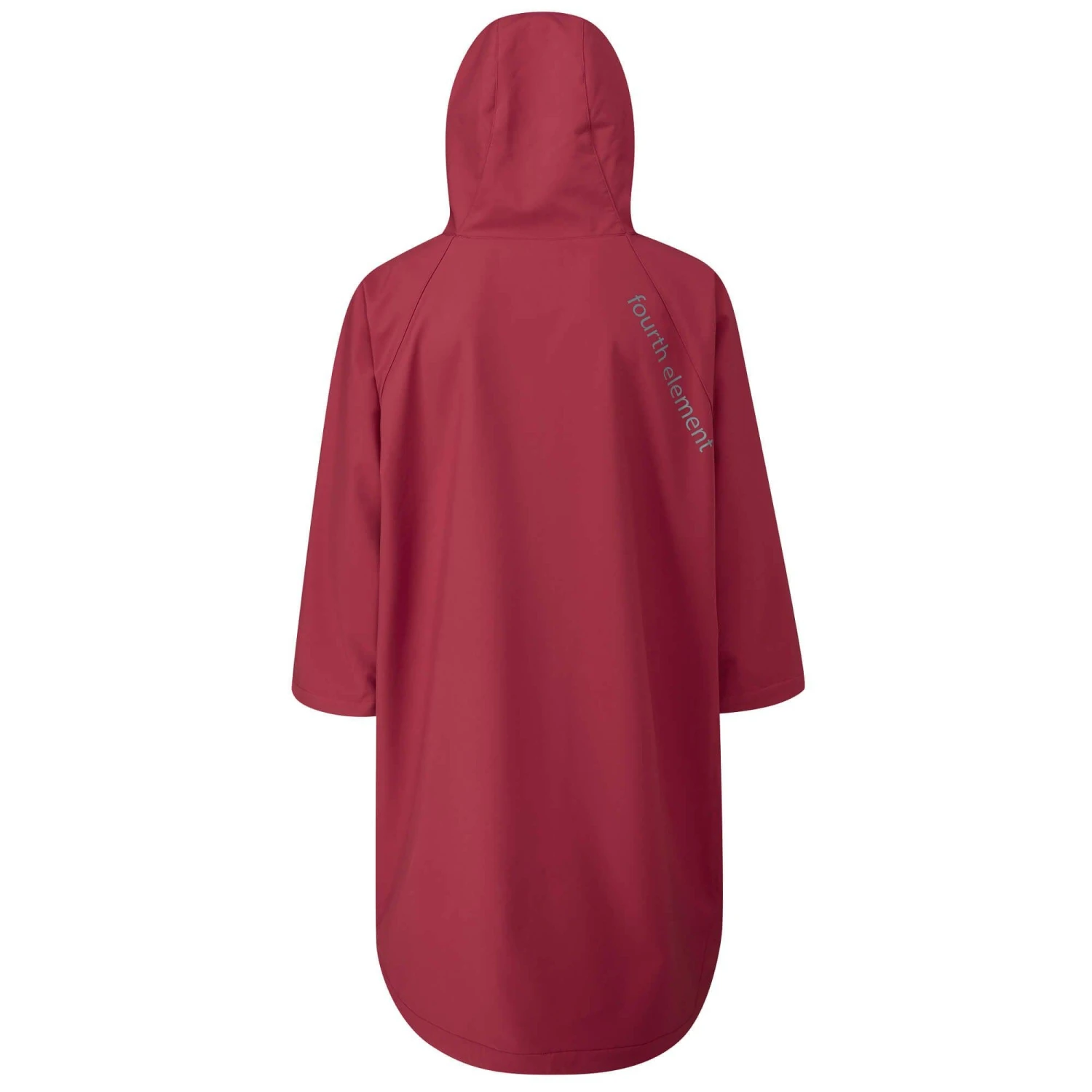Fourth Element Storm Poncho - Burgundy - Image 2