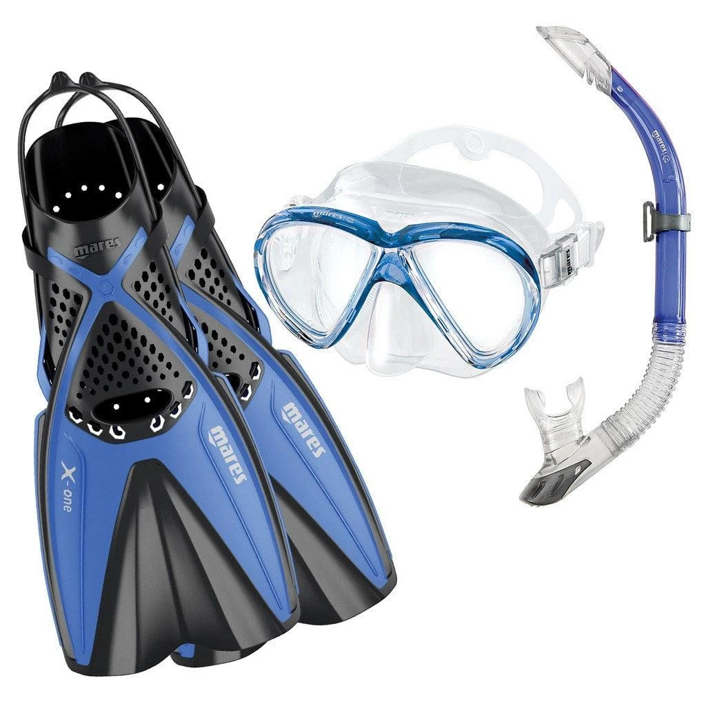 Mares X-One Marea Mask, Snorkel And Fin Set - Image 2