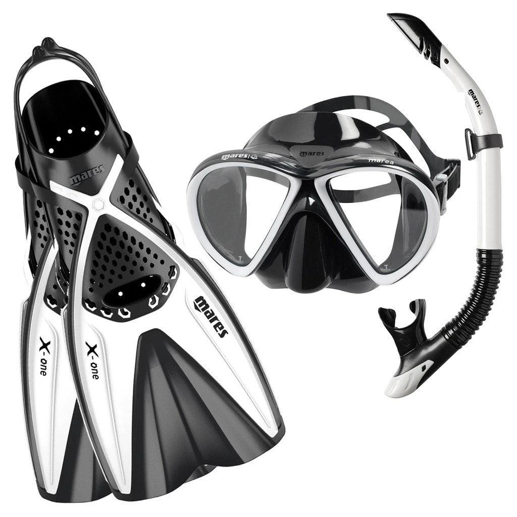 Mares X-One Marea Mask, Snorkel And Fin Set