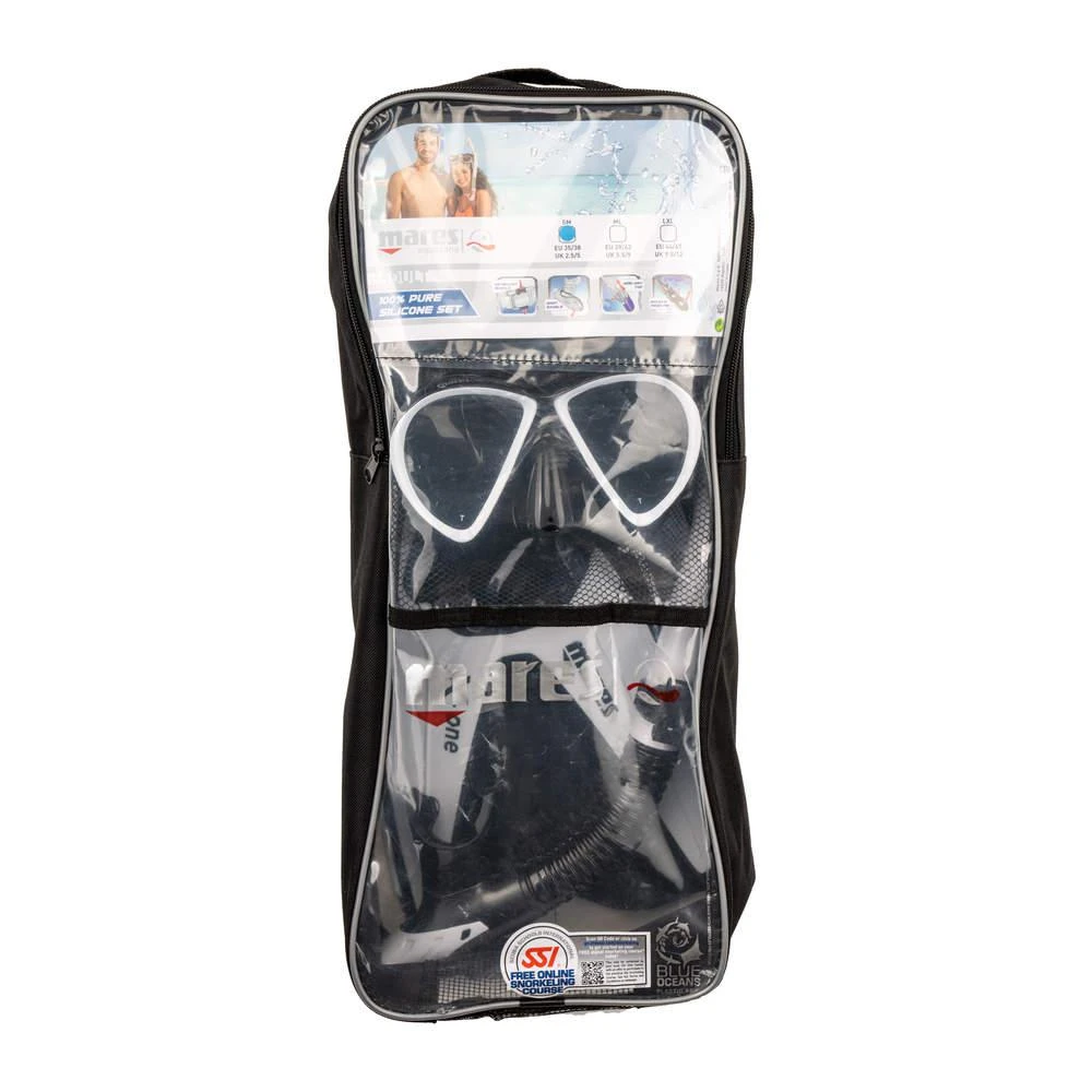 Mares X-One Marea Mask, Snorkel And Fin Set - Image 4