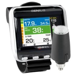 Mares Genius Dive Computer 6 Mares Genius Dive Computer -Mares Shop Mares Genius Dive Computer Silver Transmitter