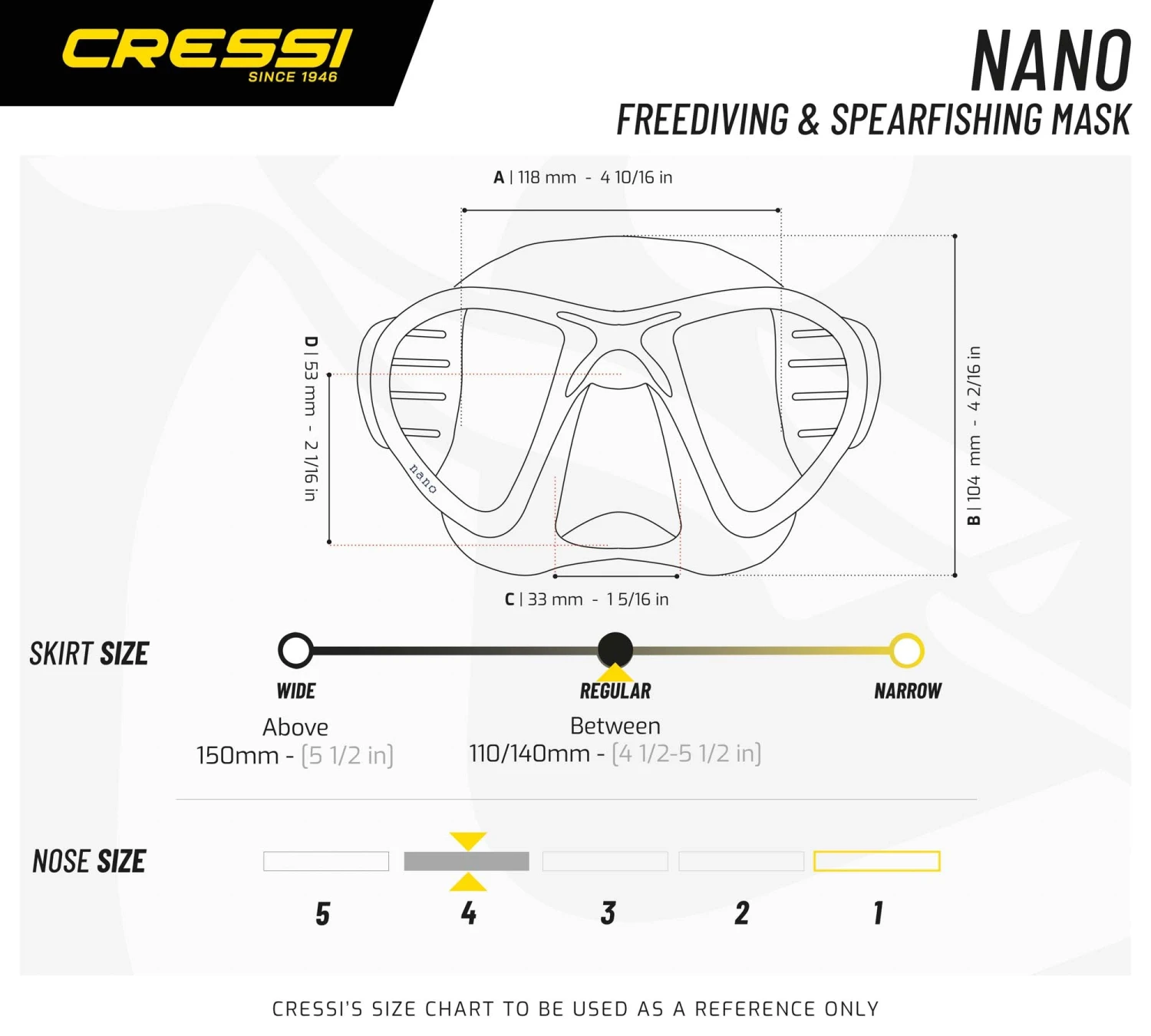 Cressi Nano Mask - Image 3