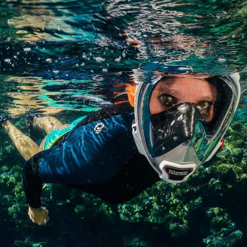 Ocean Reef Aria QR+ Full Face Snorkeling Mask - Image 8