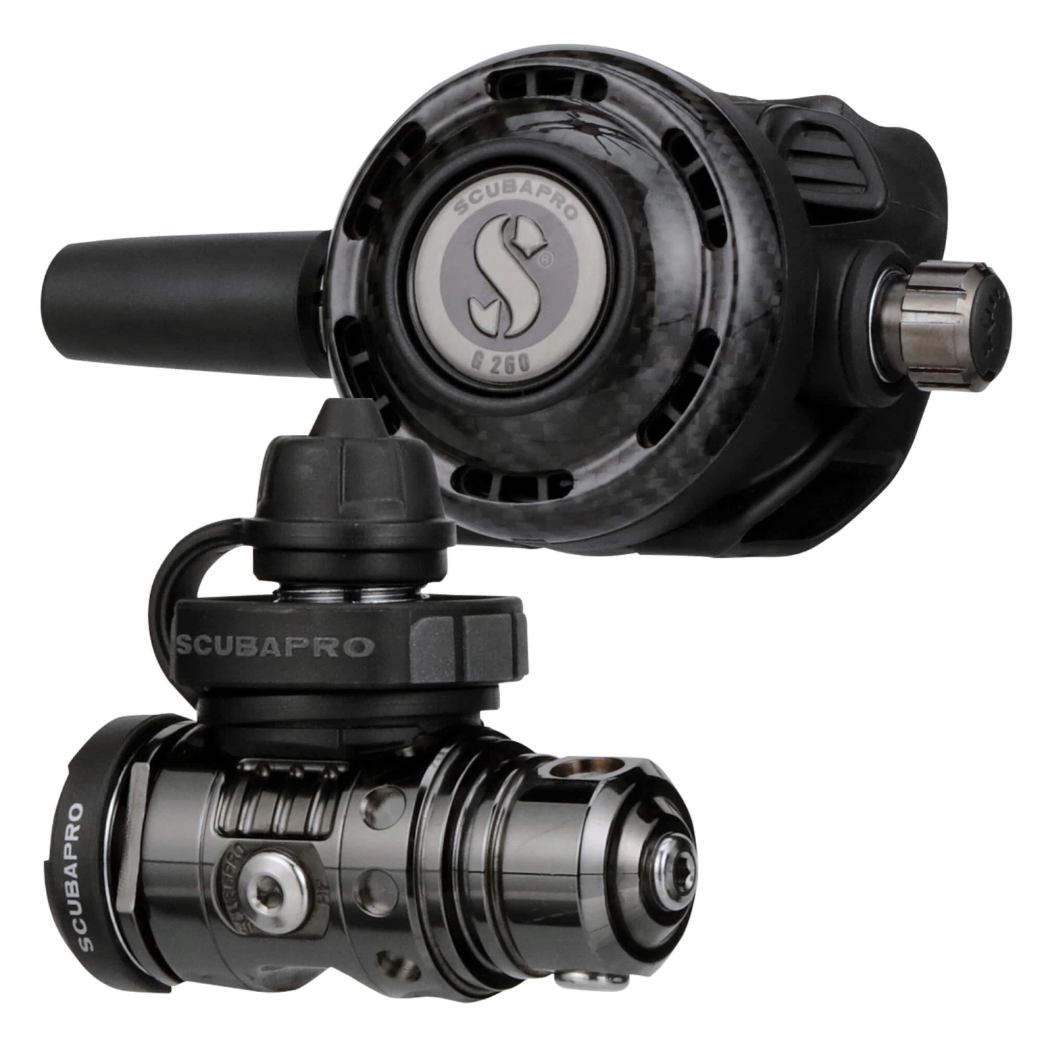 Scubapro MK19 EVO / G260 Carbon Black Tech Regulator