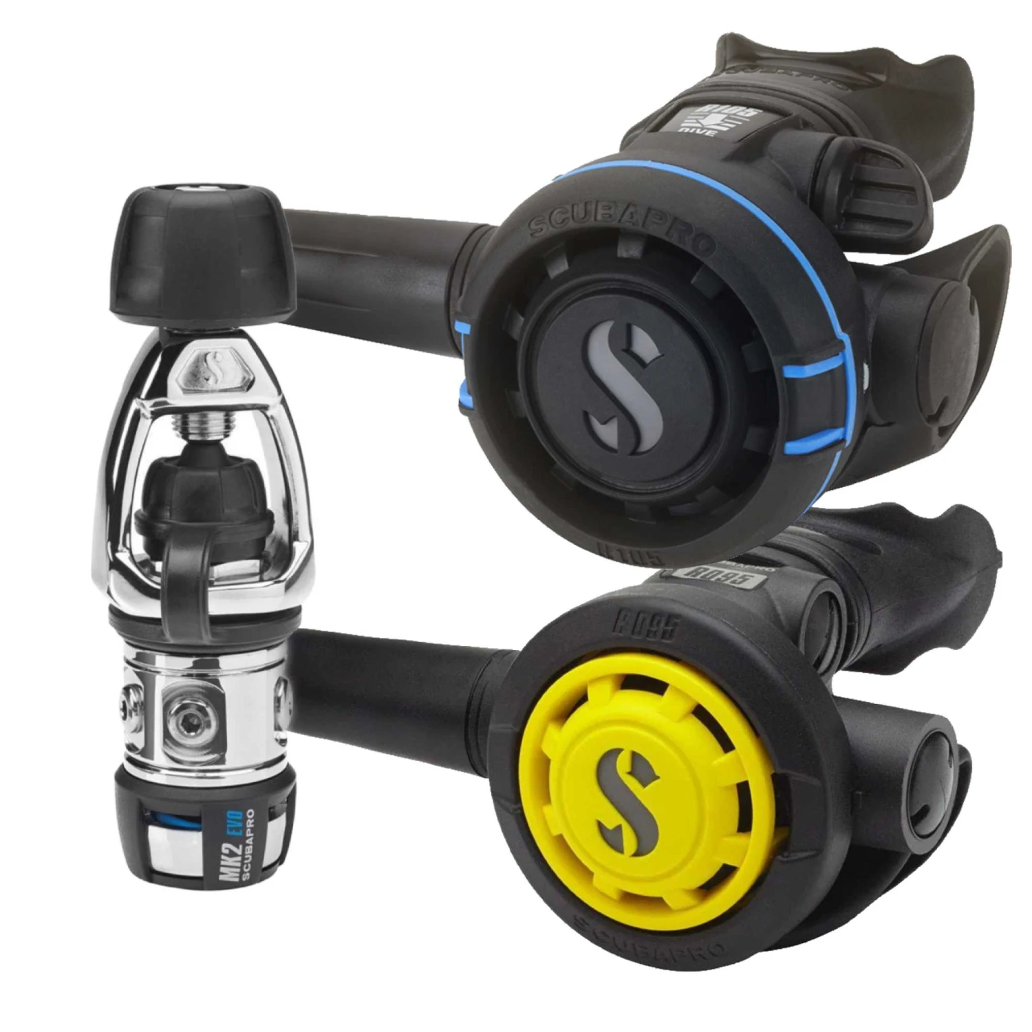 Scubapro Mk2 EVO R105/R095 Regulator Set - Image 2