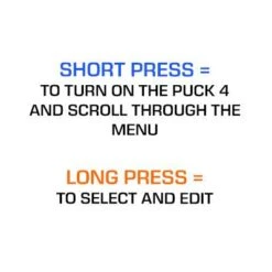 Mares Puck 4 Dive Computer 13 Mares Puck 4 Dive Computer -Mares Shop Short and long press text