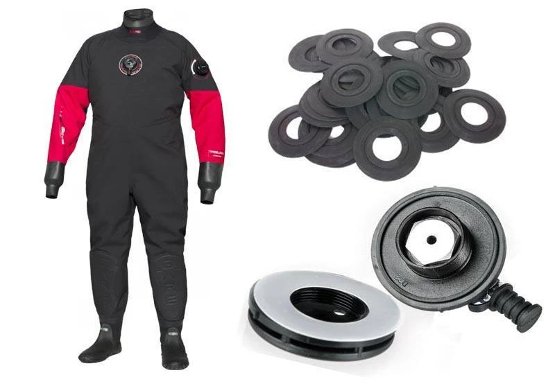Drysuit Valve Fittings, Replacements And Removals